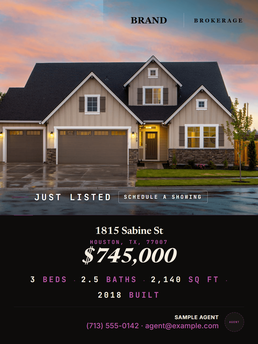 steadyard sample — Property · luxe